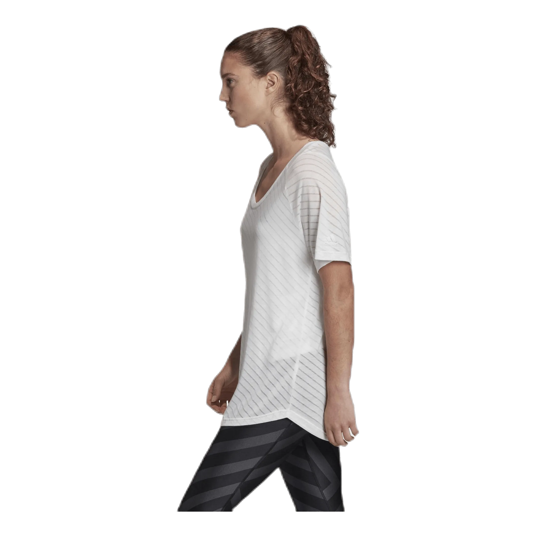 Adidas Burn Out Tee White