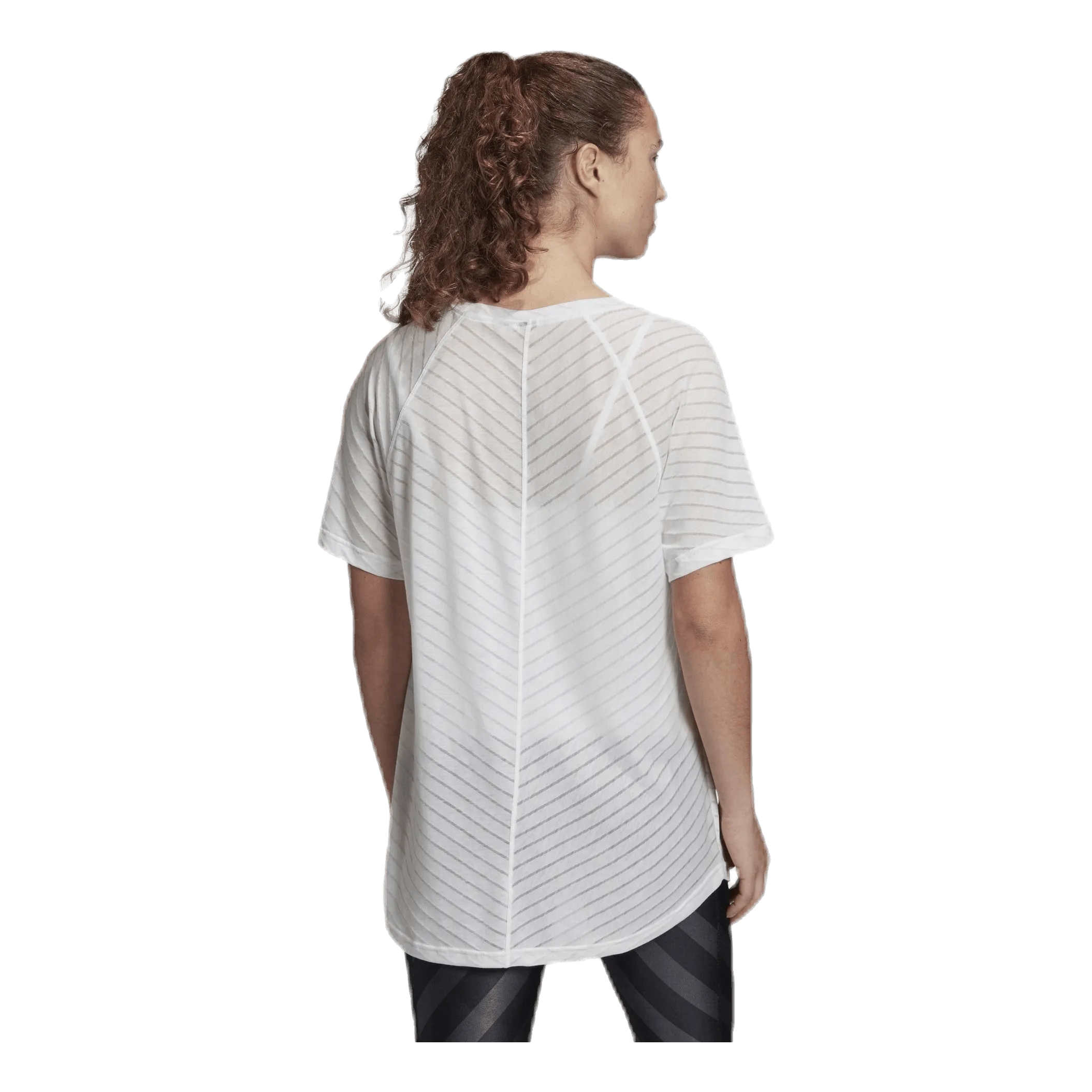 Adidas Burn Out Tee White