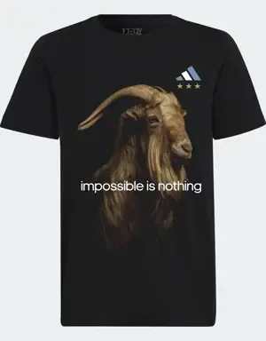 Adidas Camiseta Messi Football Goat Graphic