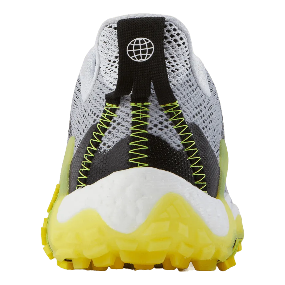 Adidas Codechaos 22 Spikeless Golf Shoes Cloud White / Core Black / Beam Yellow