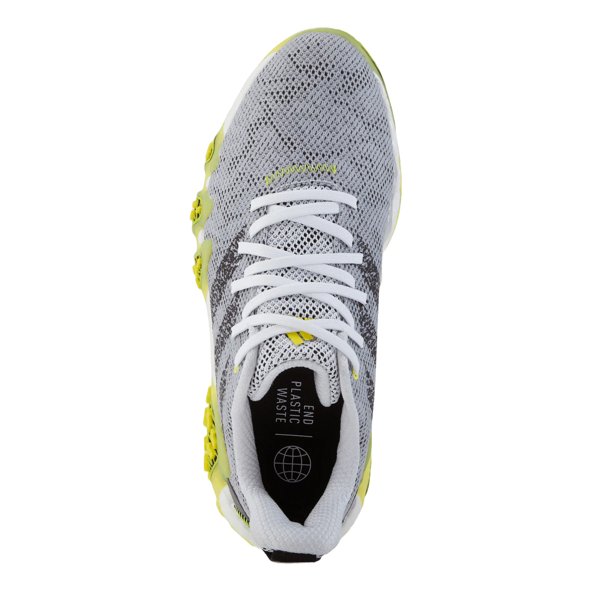 Adidas Codechaos 22 Spikeless Golf Shoes Cloud White / Core Black / Beam Yellow