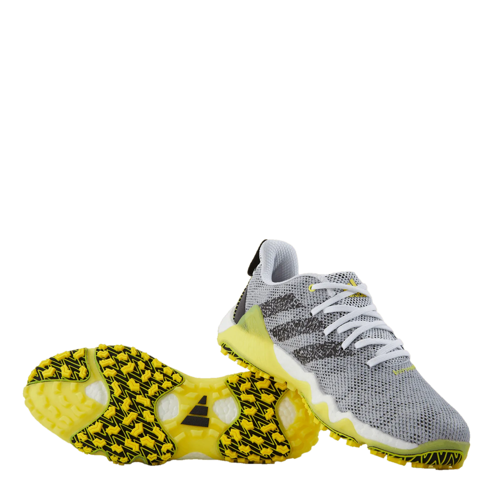 Adidas Codechaos 22 Spikeless Golf Shoes Cloud White / Core Black / Beam Yellow