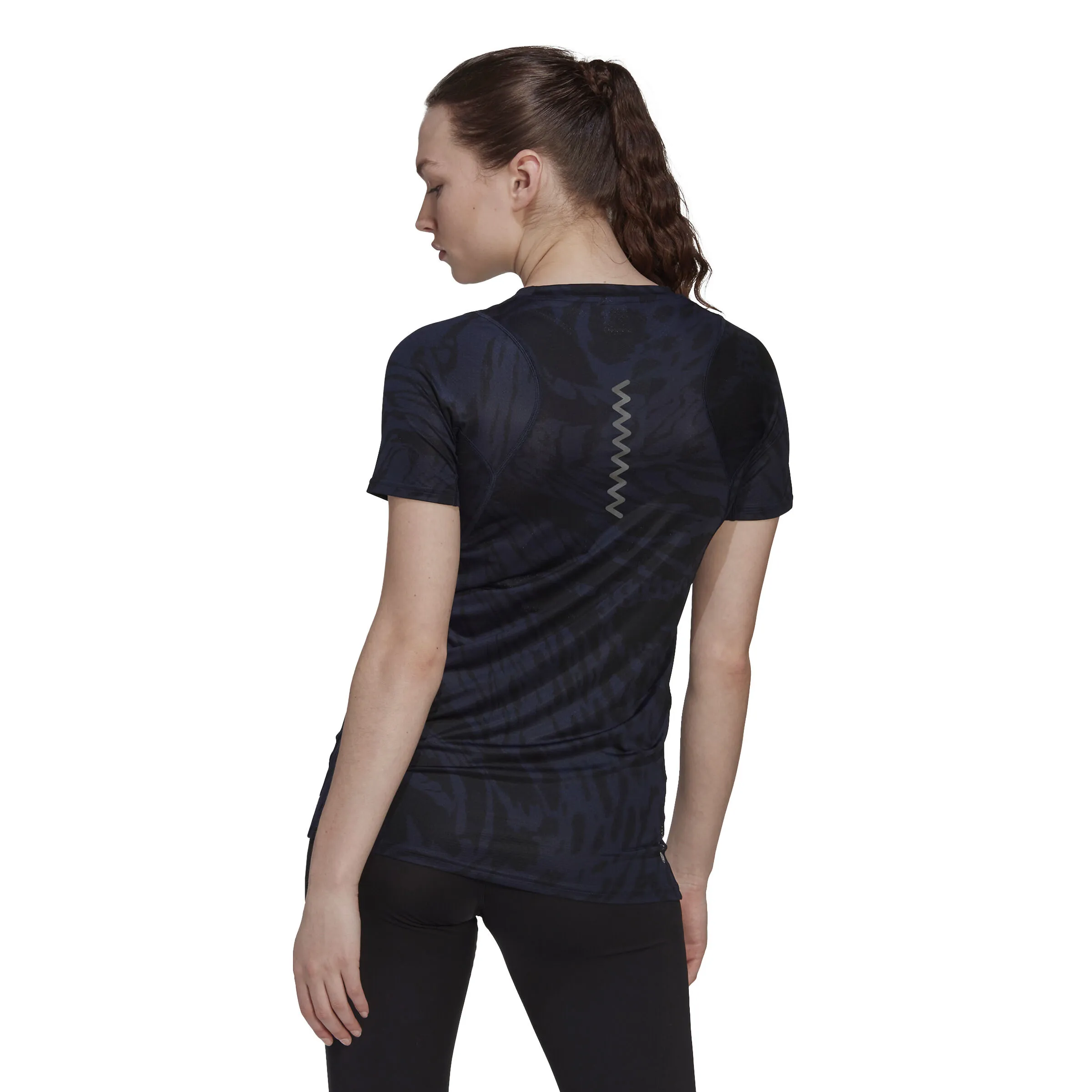 adidas Fast All Over Print Camiseta De Running Mujeres