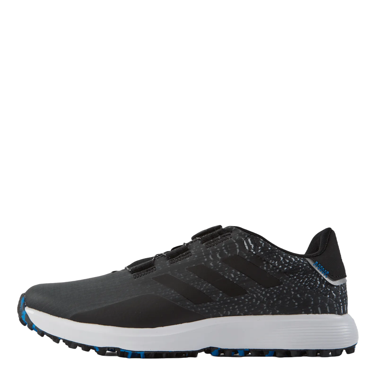 Adidas S2G BOA Wide Spikeless Golf Shoes Core Black / Core Black / Grey Six