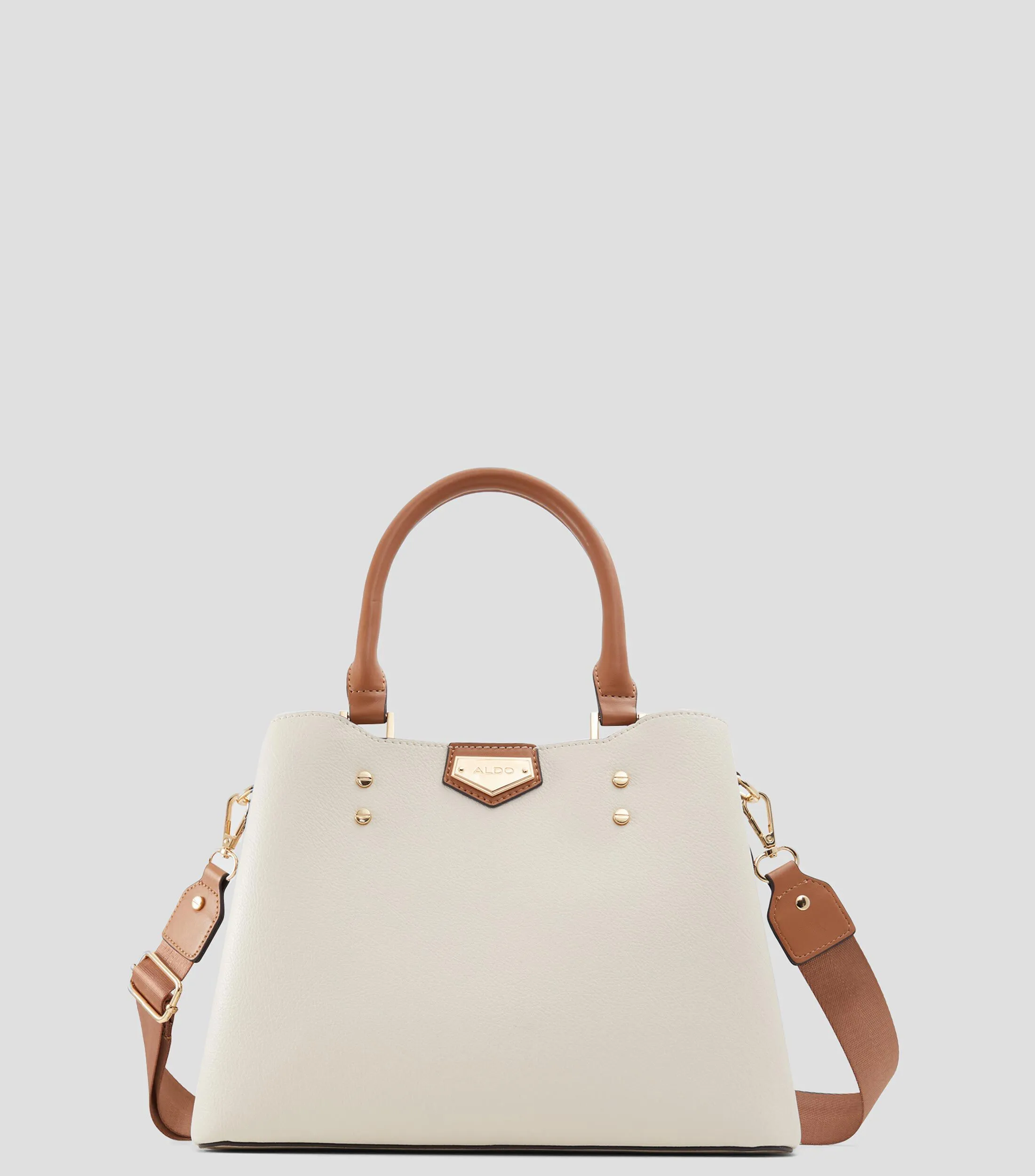 Aldo Bolso Satchel liso Mujer