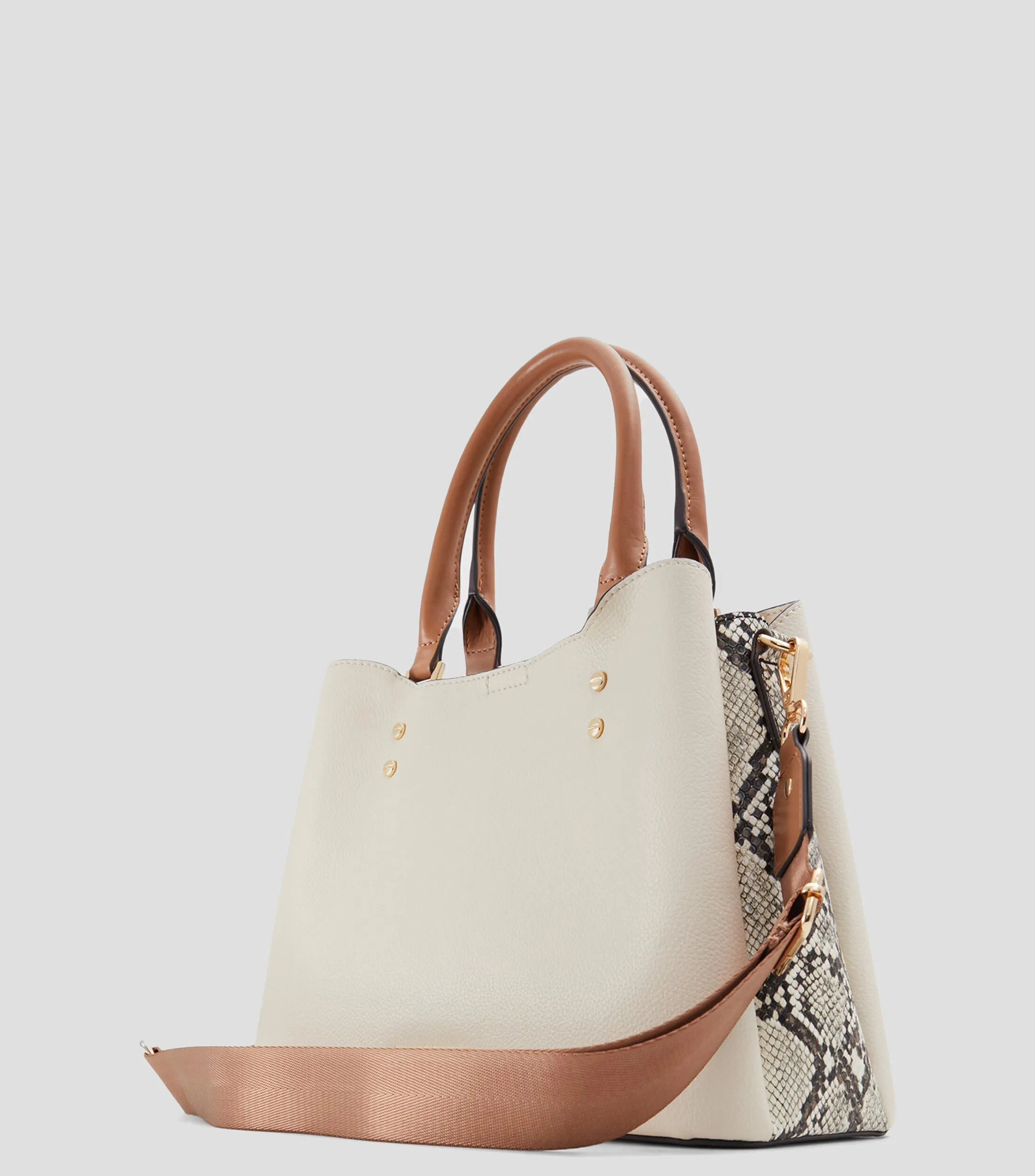 Aldo Bolso Satchel liso Mujer