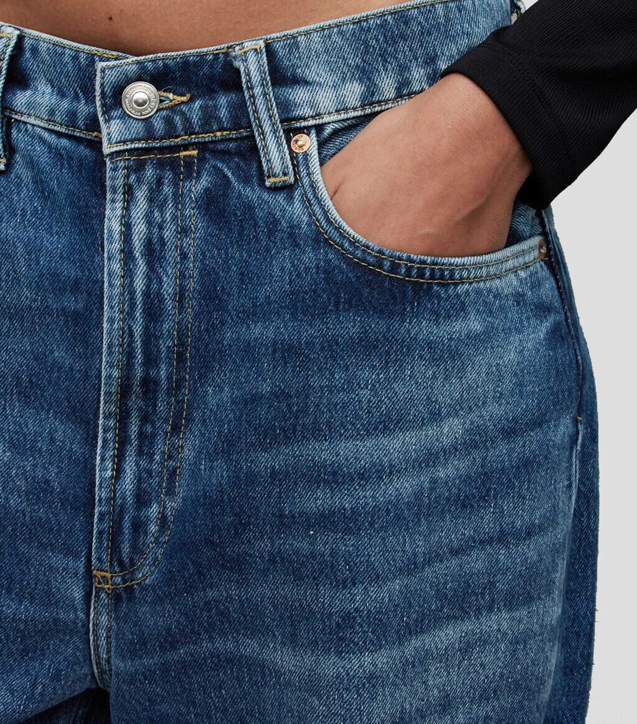 AllSaints Jeans rectos Mujer