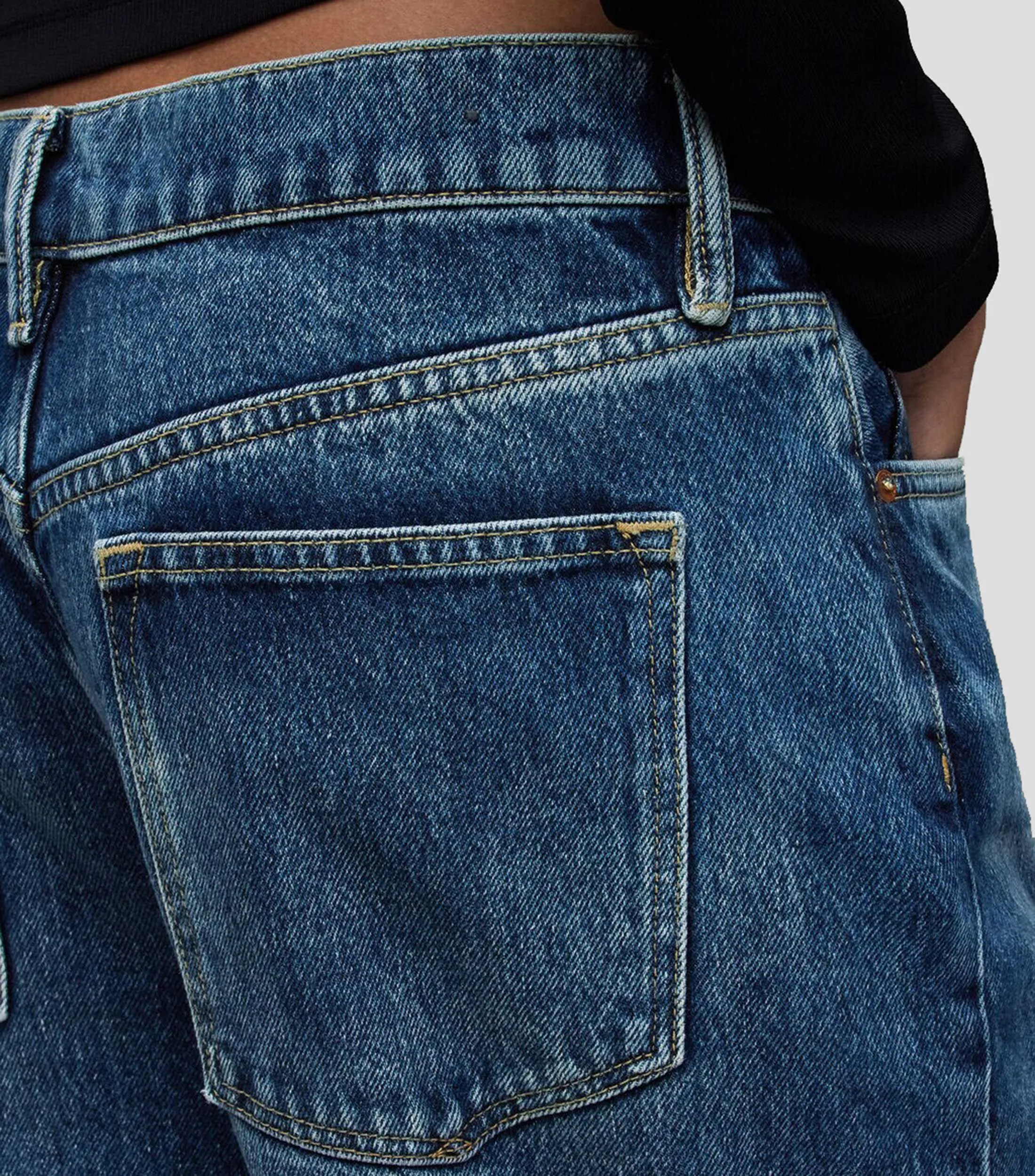 AllSaints Jeans rectos Mujer