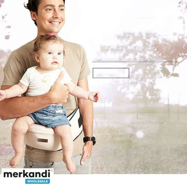 Asiento para llevar a un niño de lado, Negro