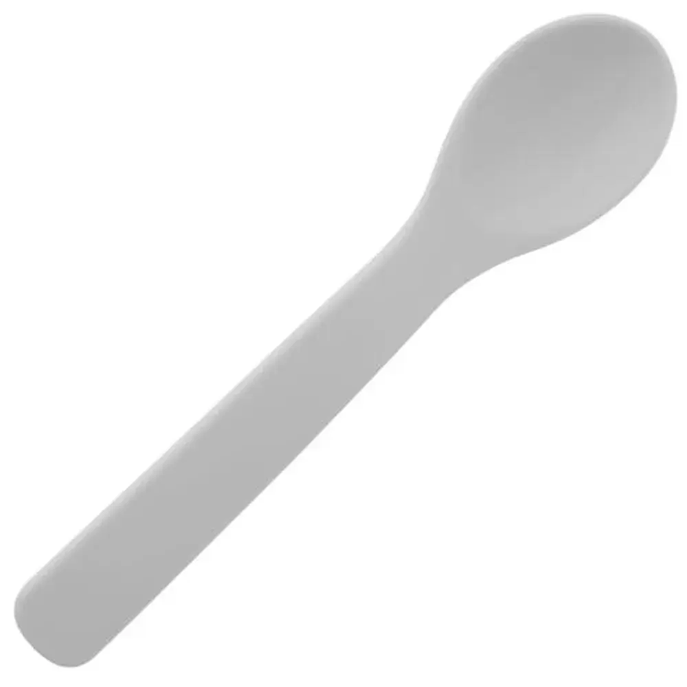 Babero de tela con cuchara