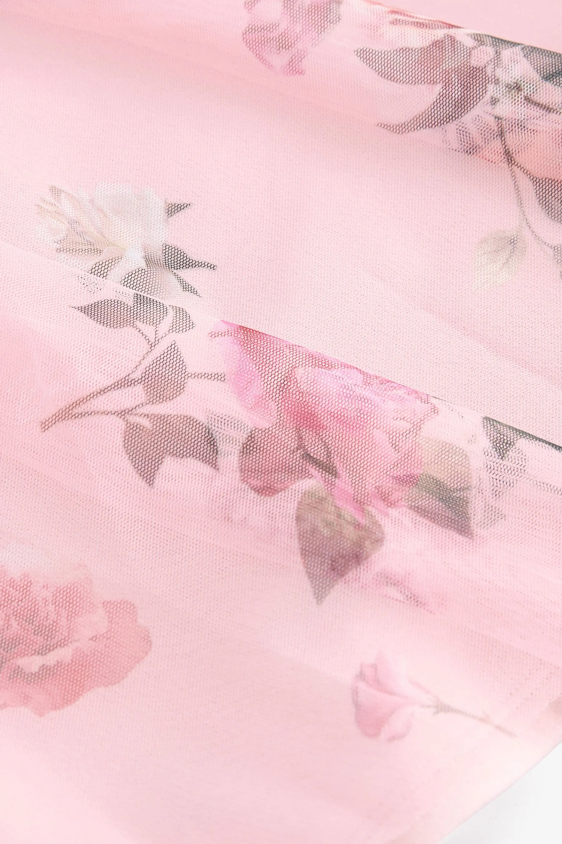 Baker by Ted Baker Pink Tulle Back Sweater Dress