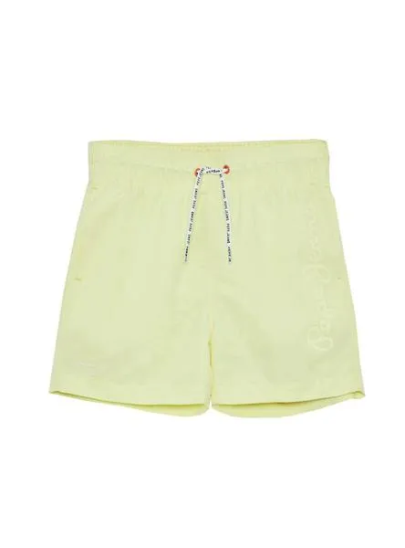 bañador pepe jeans guido amarillo para niño