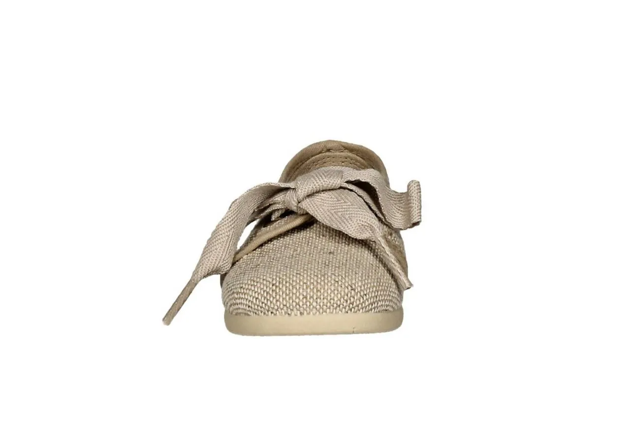 Blucher Lino Natural Con Lazada