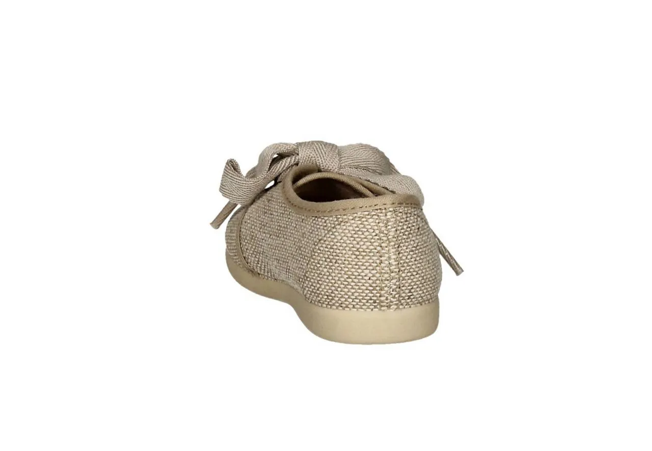 Blucher Lino Natural Con Lazada