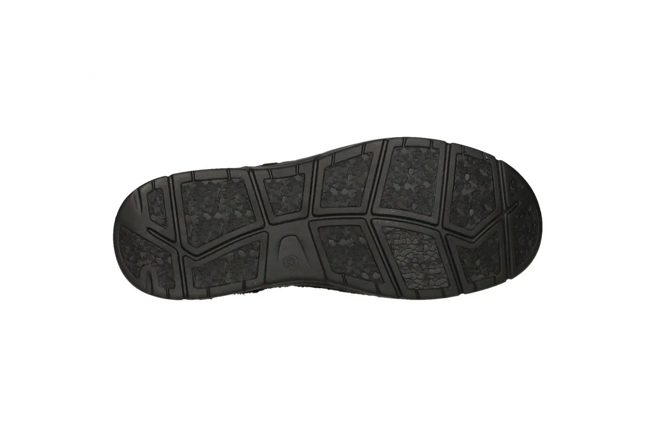 Blucher Nobuck Marron Bordon Plegado Pespuntes Lados