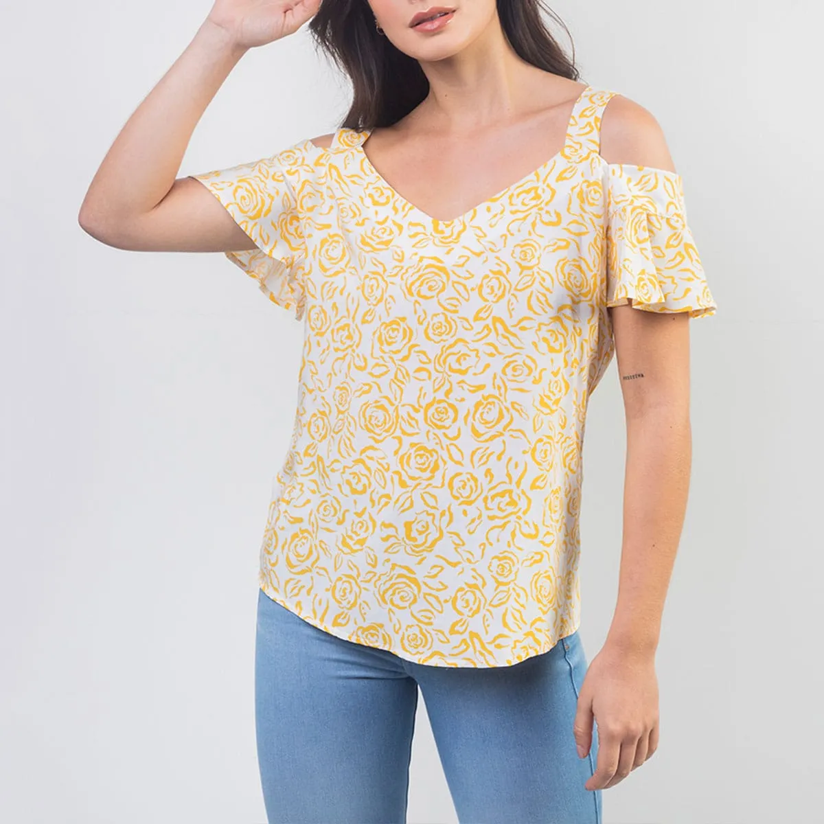Blusa Con Tiras Knz Holyday
