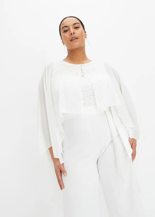 Bolero Blanco lana