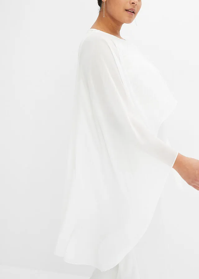Bolero Blanco lana