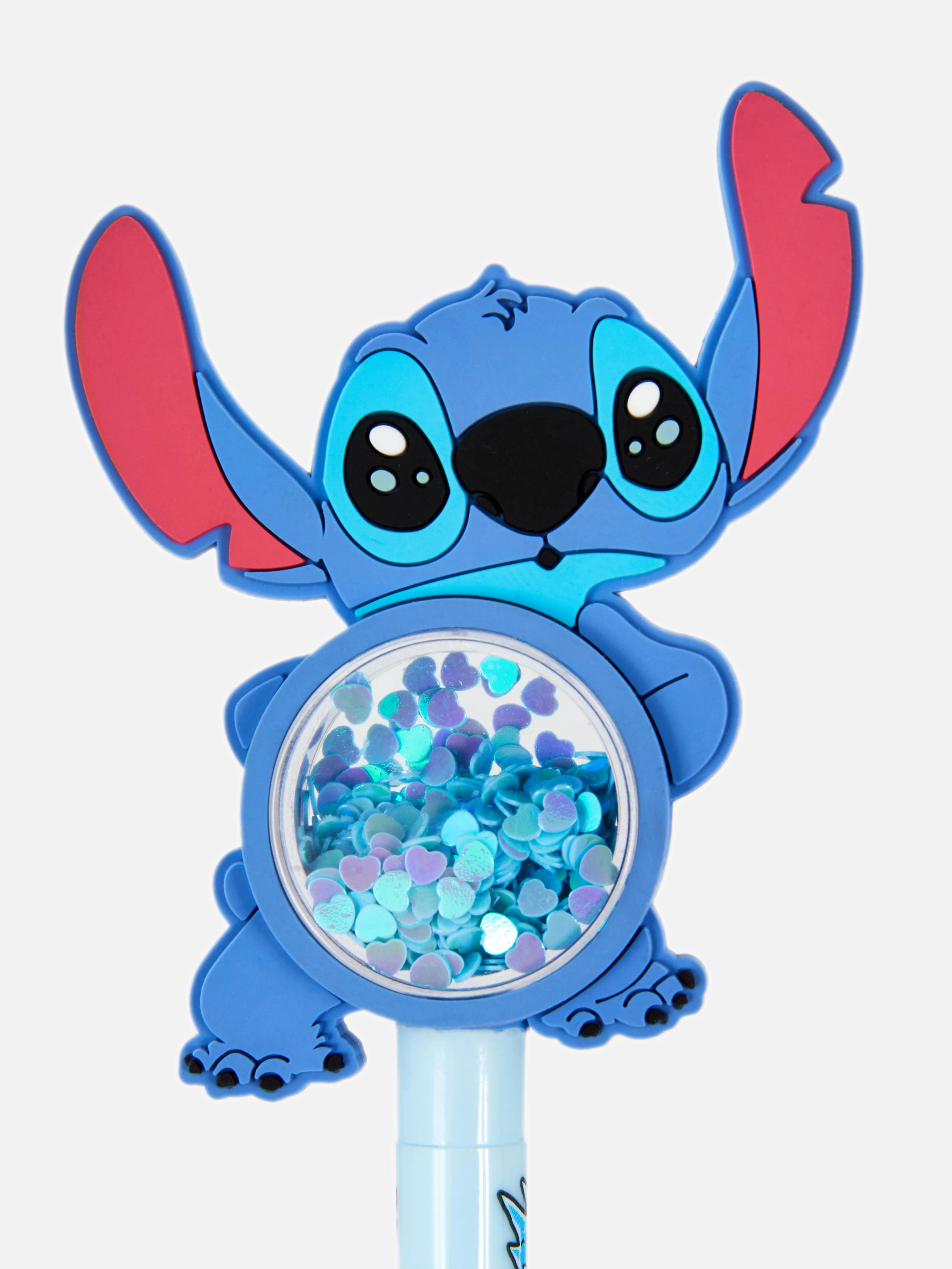 Bolígrafo con purpurina de Lilo y Stitch de Disney