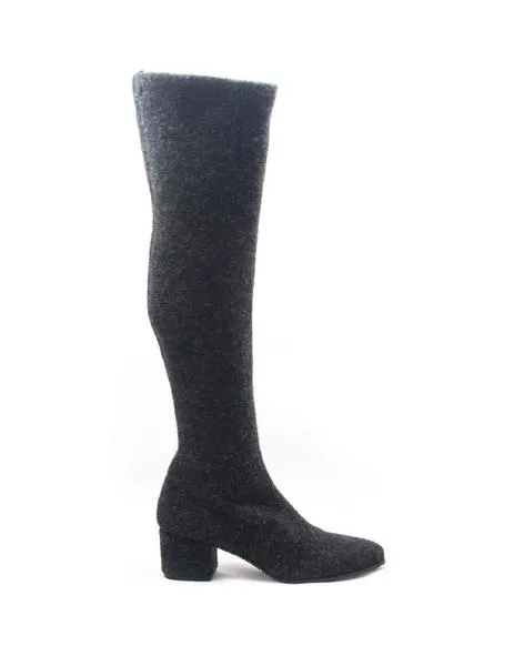 botas baton rouge mosquetera lana gris