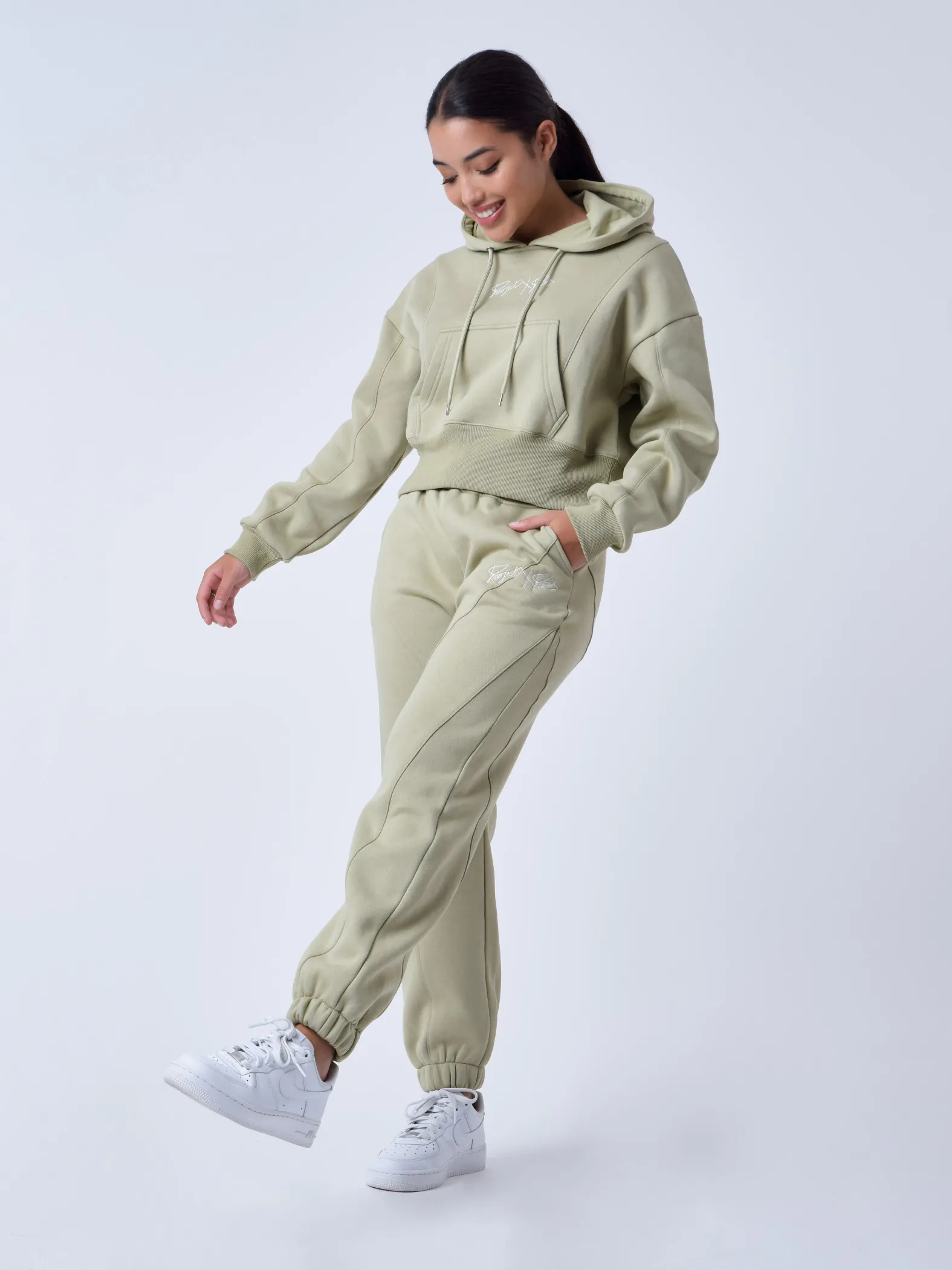Calcetines de jogging con costuras