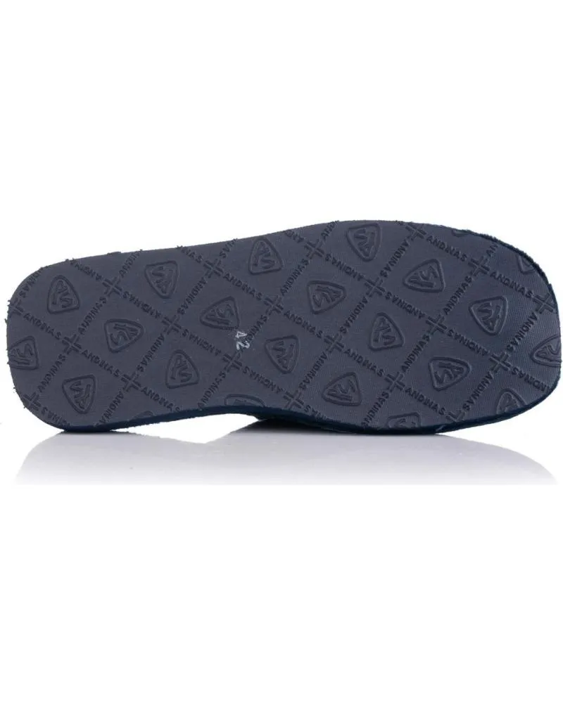 CALZADO DE CASA DE HOMBRE Y NIñO ANDINAS ZAPATILLAS DE CASA 91890 REAL MARINO AZUL