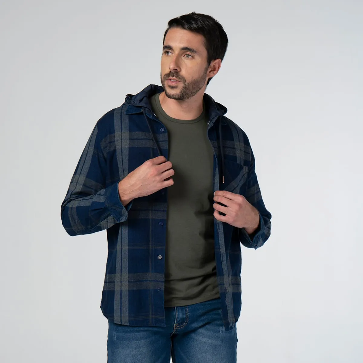 Camisa Con Capota Scotch