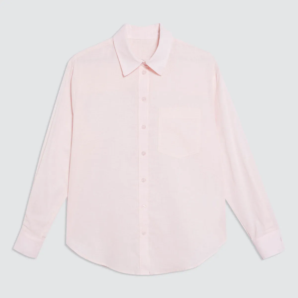 Camisa Manga Larga Con Bolsillo