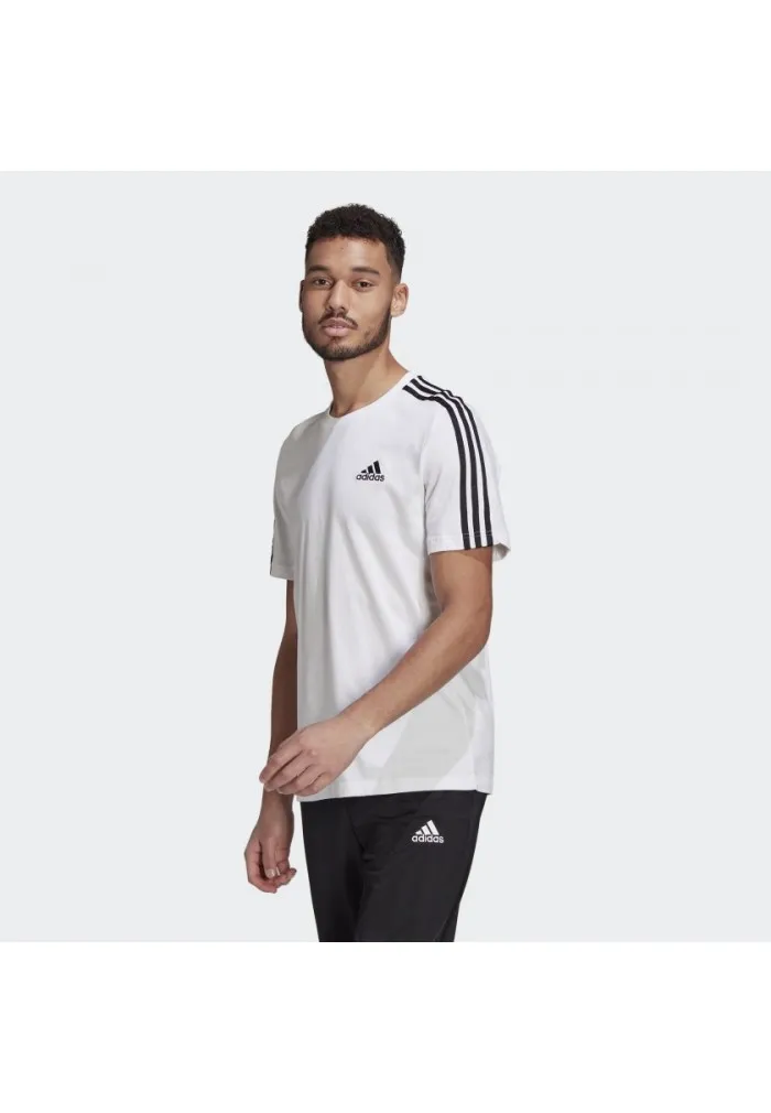 CAMISETA ADIDAS 3 BANDAS BLANCA