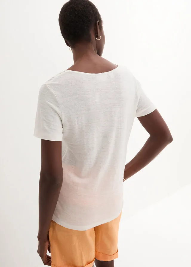 Camiseta Blanco lana