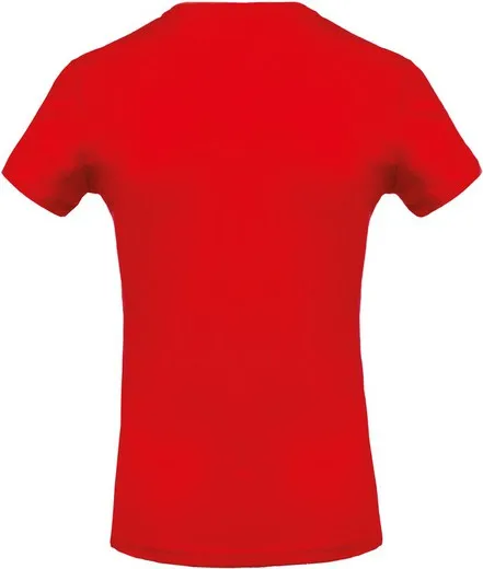 Camiseta Con Cuello Redondo De Mujer
