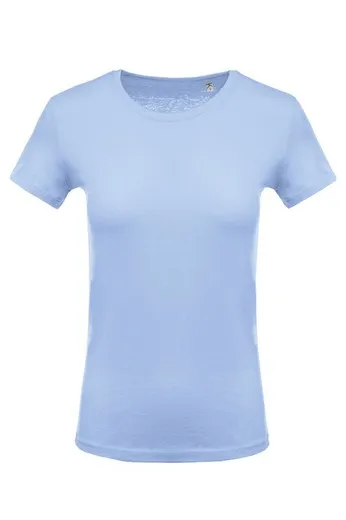 Camiseta Con Cuello Redondo De Mujer