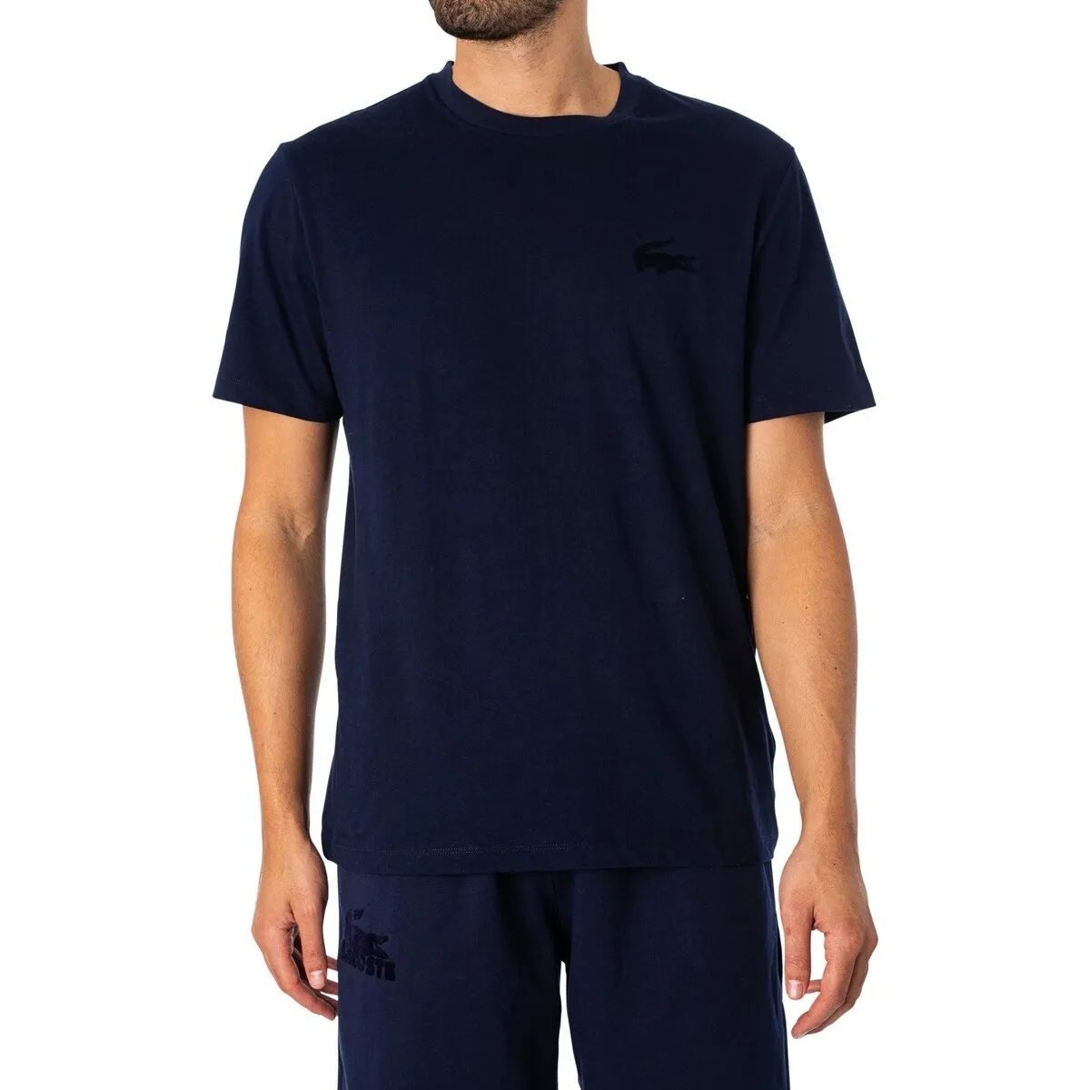 Camiseta Con Logo En El Pecho Lounge