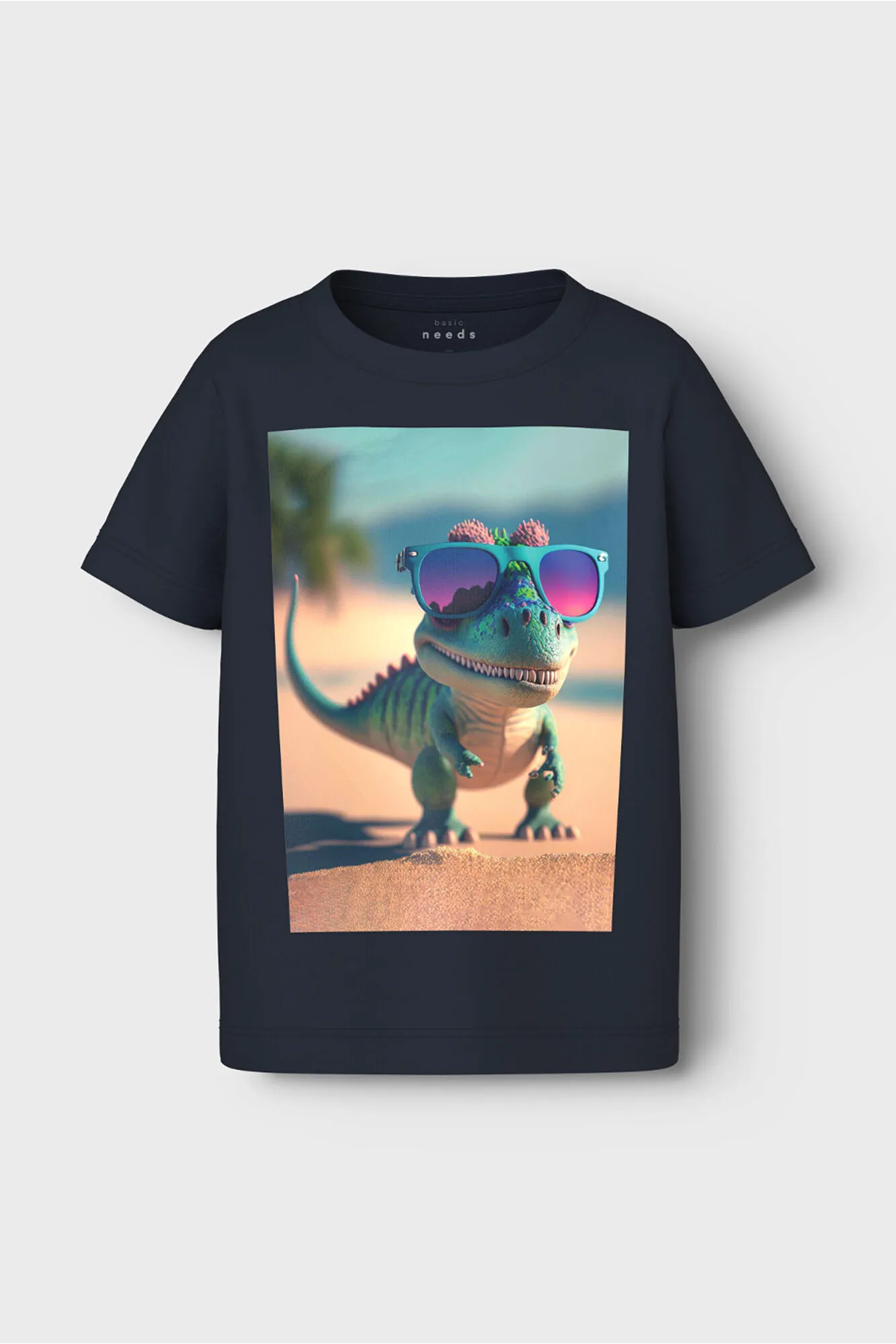 Camiseta de niño con print divertido