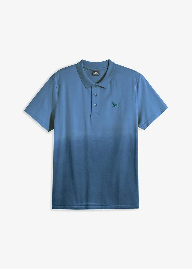 Camiseta de tipo polo Azul cristal