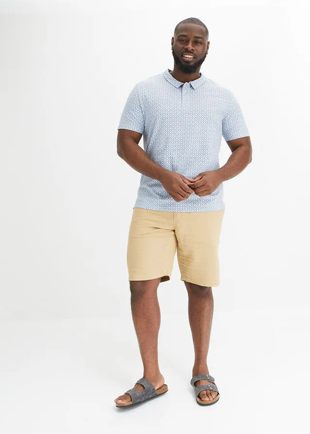 CAMISETA DE TIPO POLO PIEDRAMARRóN MEDIO