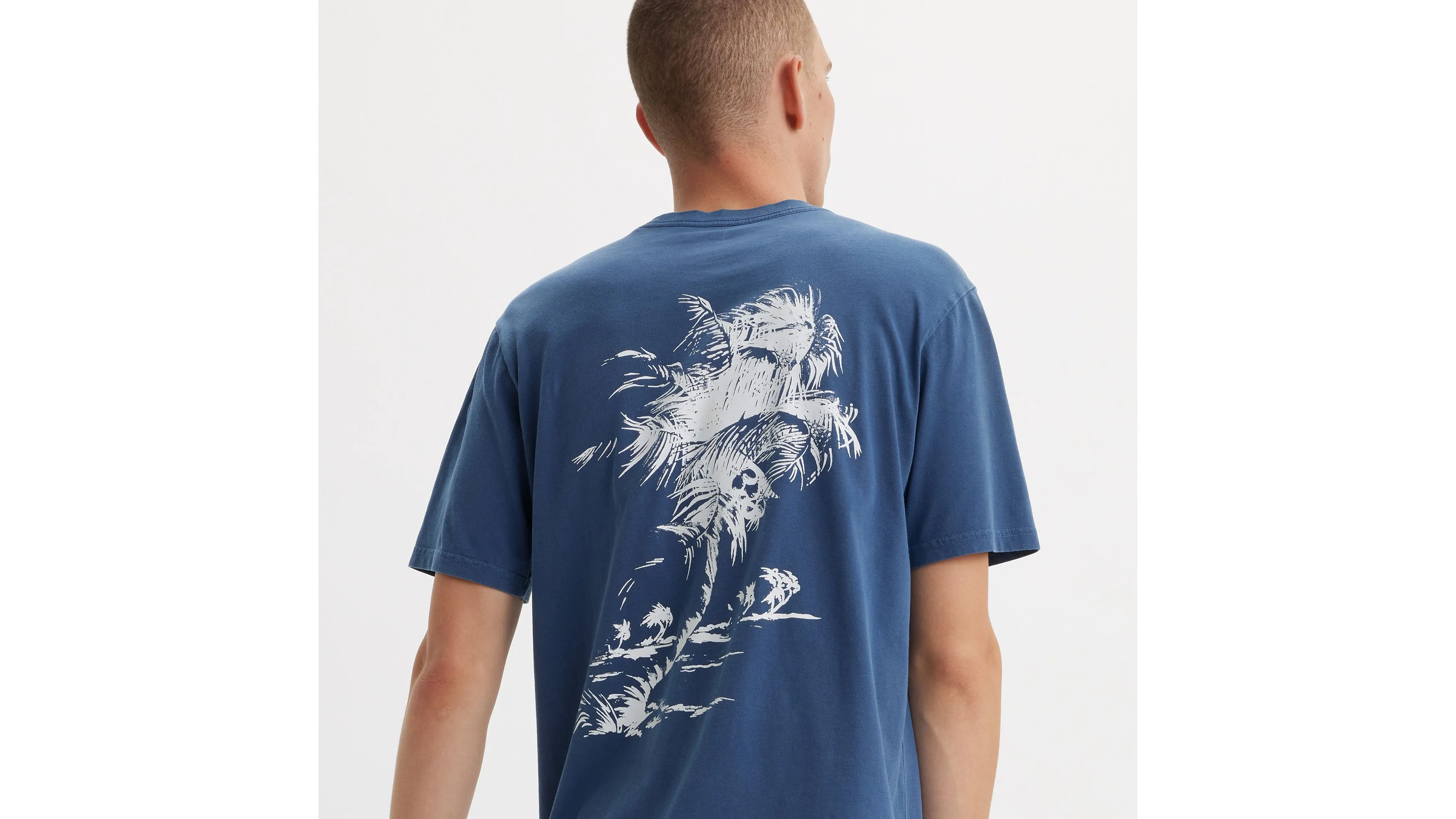 Camiseta Estampada Con Fit Holgado