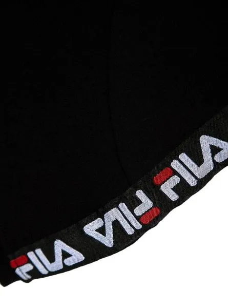 camiseta fila tait negra para niño y niña