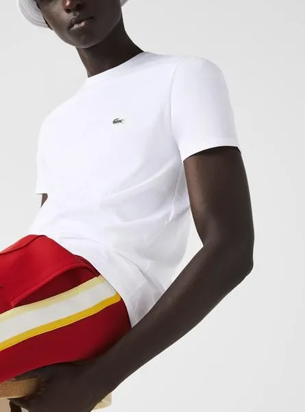 Camiseta Lacoste Pima Blanca para Hombre