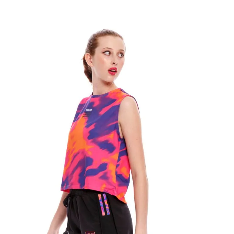 Camiseta Manga Sisa Para Mujer Girbaud