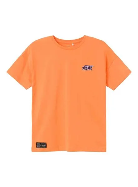 Camiseta Name It Talalle Naranja Para Niño