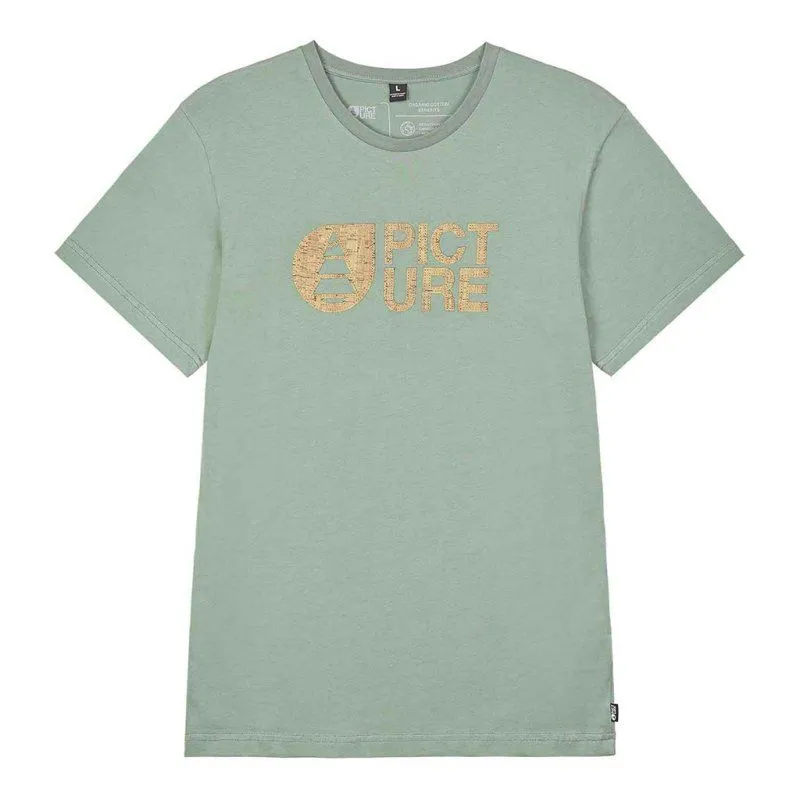 Camiseta Picture Camiseta Basement Cork para hombre (spray verde)