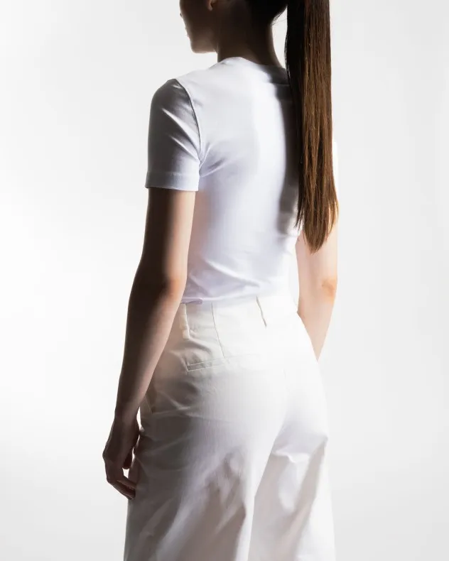Camiseta Versace Jeans Couture 75HAHG02 Blanco