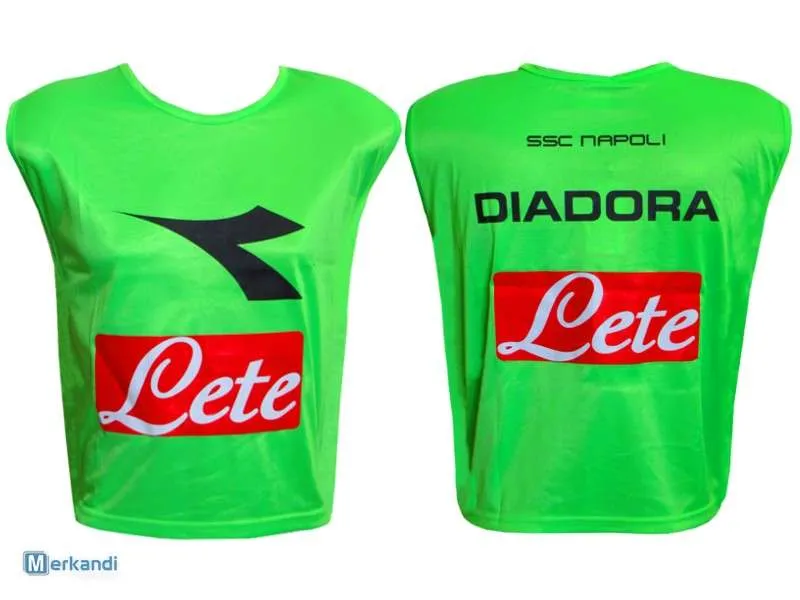Camisetas de futbol para entrenar. Diadora SSC Napoli