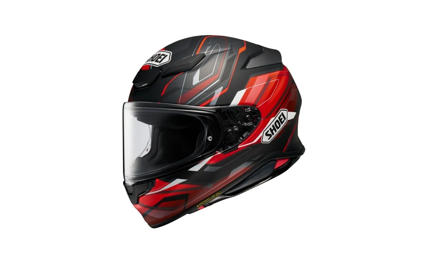 Casco Shoei Nxr 2 Capriccio Negro Rojo Blanco Mate |CSNXR22701|