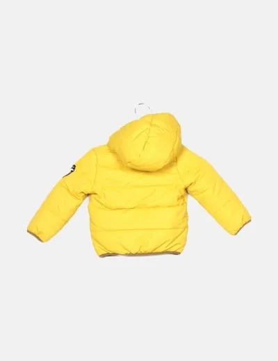 Catimini  Plumas con capucha amarillo