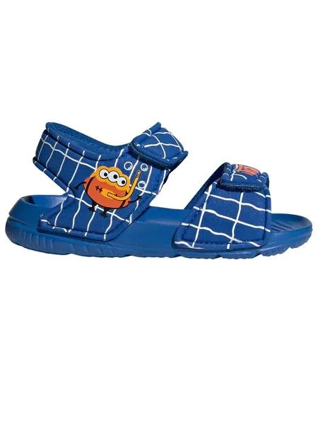 chanclas adidas altaswim l azul/naranja