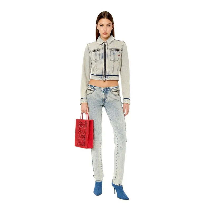 Chaqueta Denim Para Mujer De Slimmy Re 55095
