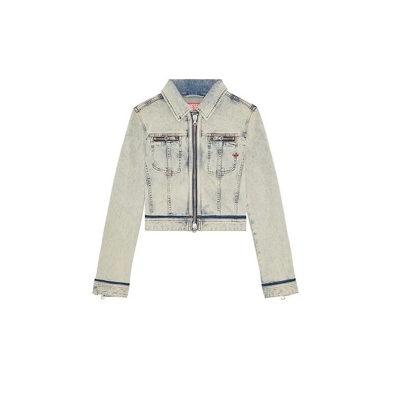 Chaqueta Denim Para Mujer De Slimmy Re 55095