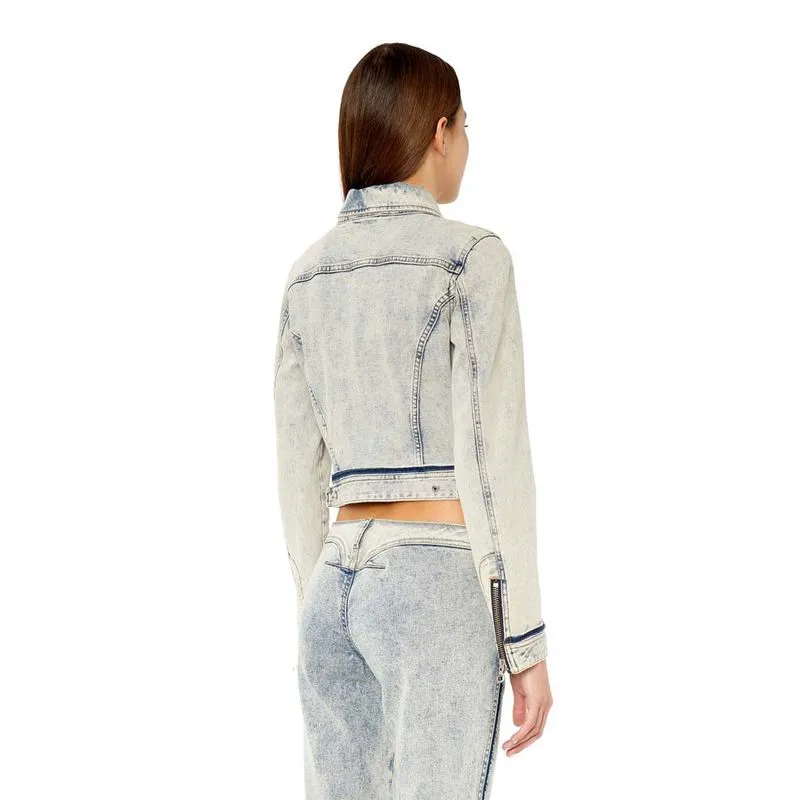 Chaqueta Denim Para Mujer De Slimmy Re 55095